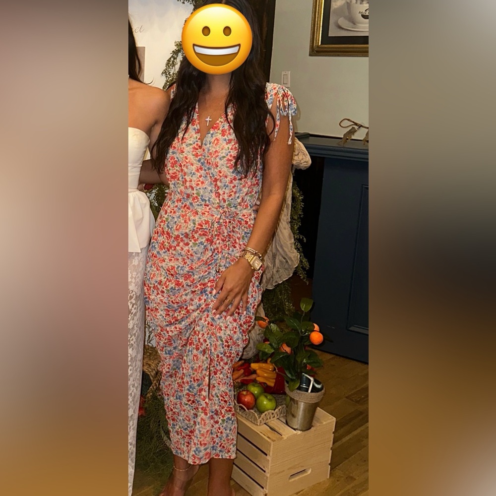 Dress Forum Floral Midi Dress
